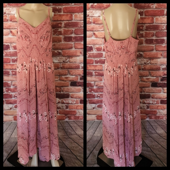 City Chic Boho Pink Maxi Dress  14 & 16 NWT - Picture 4 of 4